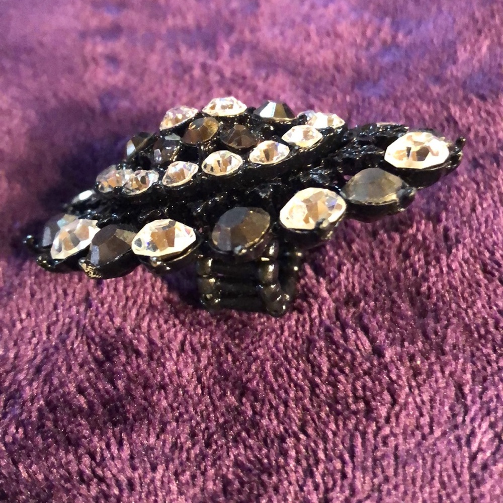 Rhinestone ring adjustable - Picture 3 of 3
